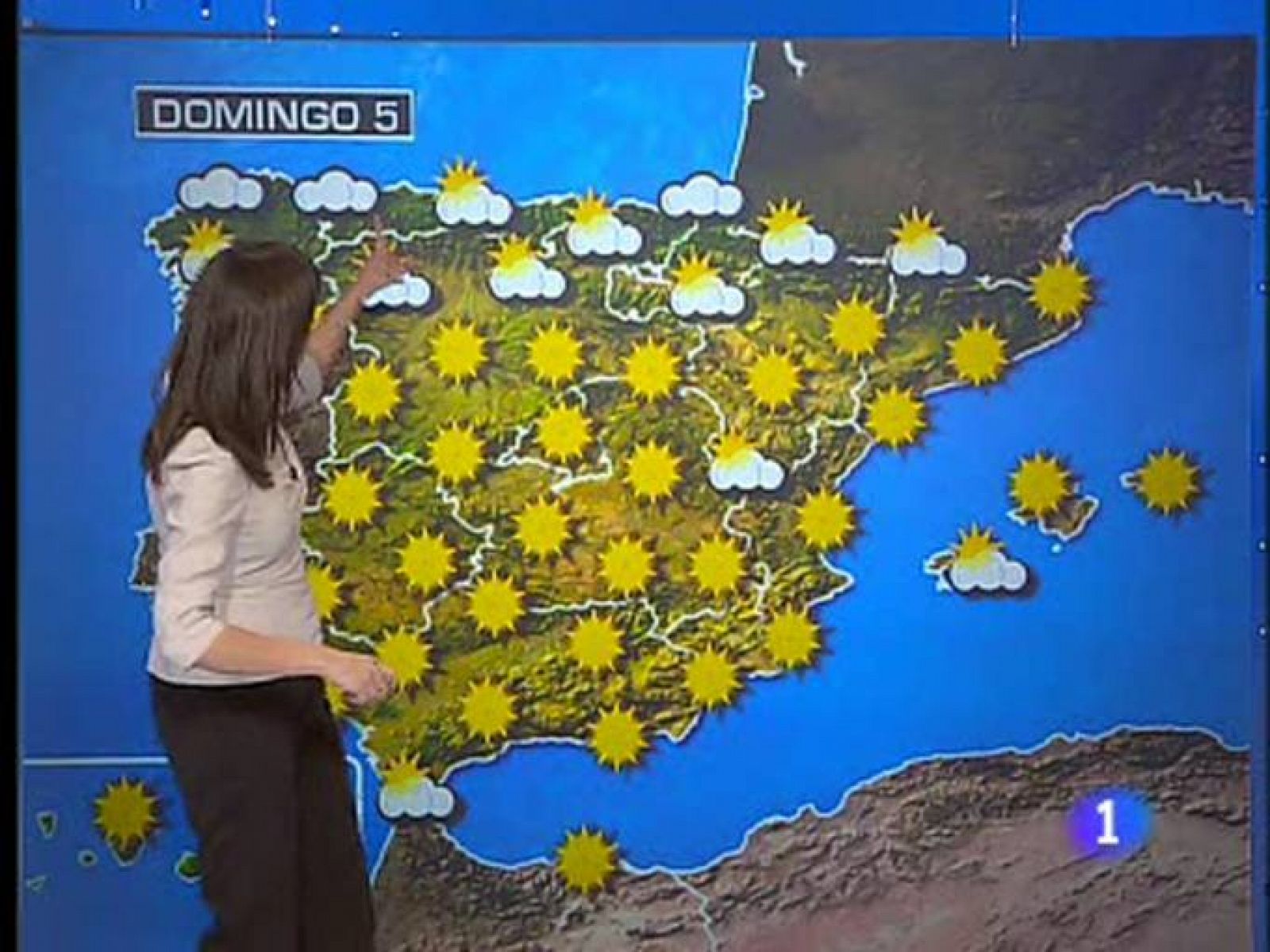  LLuvias débiles en el Cantábrico y temperautas en ascenso