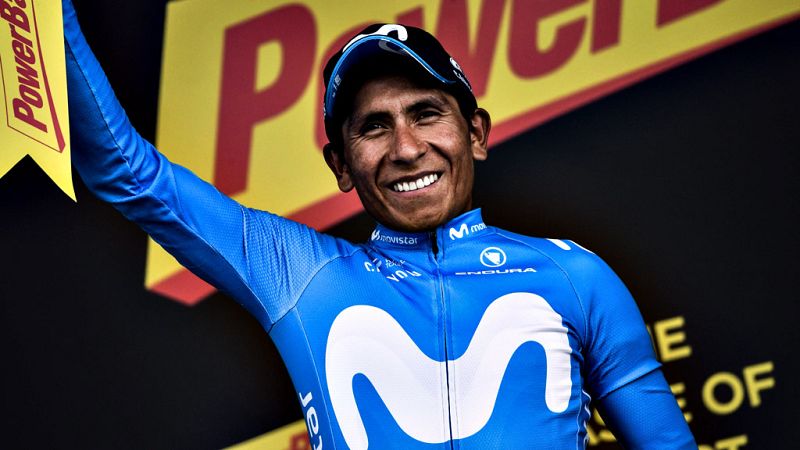  El ciclista colombiano Nairo Quintana (Movistar Team) ha ganado  este miércoles la decimoséptima etapa del Tour de Francia, disputada  entre Bagnères-de-Luchon y Saint-Lary-Soulan sobre 65 kilómetros,  para no irse con tan mal sabor de boca de la ro