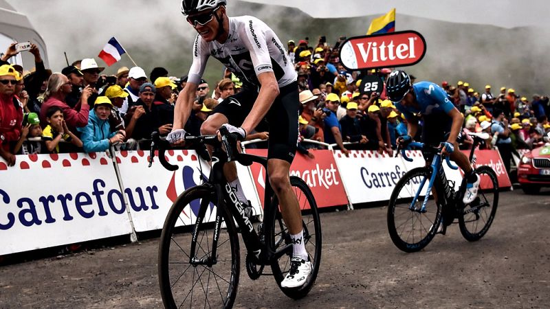 El colombiano Nairo Quintana (Movistar) se convirtió en el primer conquistador de la cima del Portet tras un ataque a pie de puerto que le permitió apuntarse la decimoséptima etapa del Tour de Francia, la más corta de la presente edición, de 65 kilóm