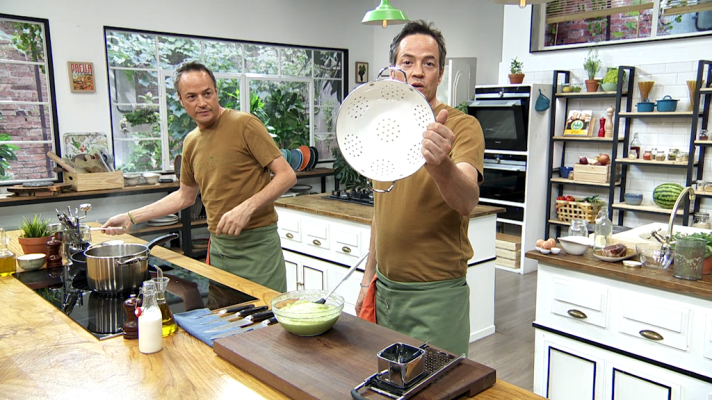 Torres en la cocina - Pasta de guisantes. Bollos japoneses