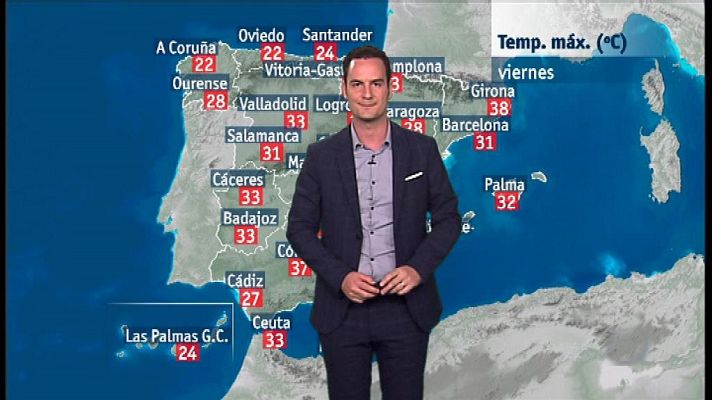 L'informatiu - Comunitat Valenciana - El tiempo en la Comunidad Valenciana - 26/07/18