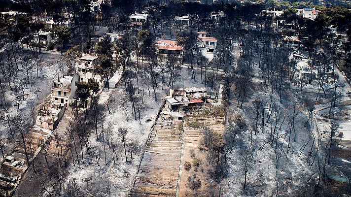 Críticas en Grecia por la gestión de los incendios que dejan ya 85 muertos