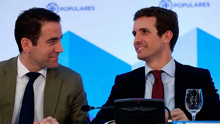 Telediario 1 - Teodoro García Egea, nuevo secretario general del PP