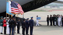 EE.UU. anuncia que Pyongyang ha entregado los restos de los soldados muertos en la Guerra de Corea