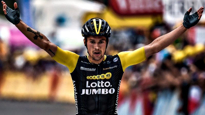 El esloveno Primoz Roglic (Lotto Jumbo) se ha impuesto en solitario en la decimonovena etapa del Tour de Francia disputada entre Lourdes y Laruns con de 200,5 kilómetros y el británico Geraint Thomas (Sky) ha mantenido el maillot amarillo de líder.
