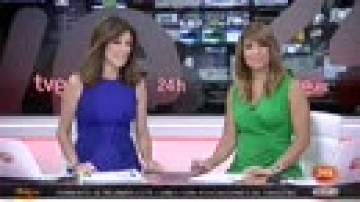 Telediario 1 - La Familia Real traslada el tradicional posado veraniego al Palacio de la Almudaina