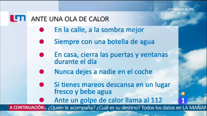 Consejos para pasar la ola de calor