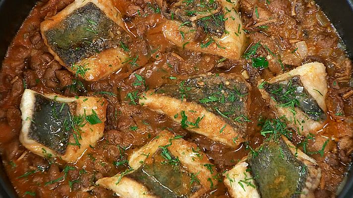 RTVE Cocina - Fricandó de pescado