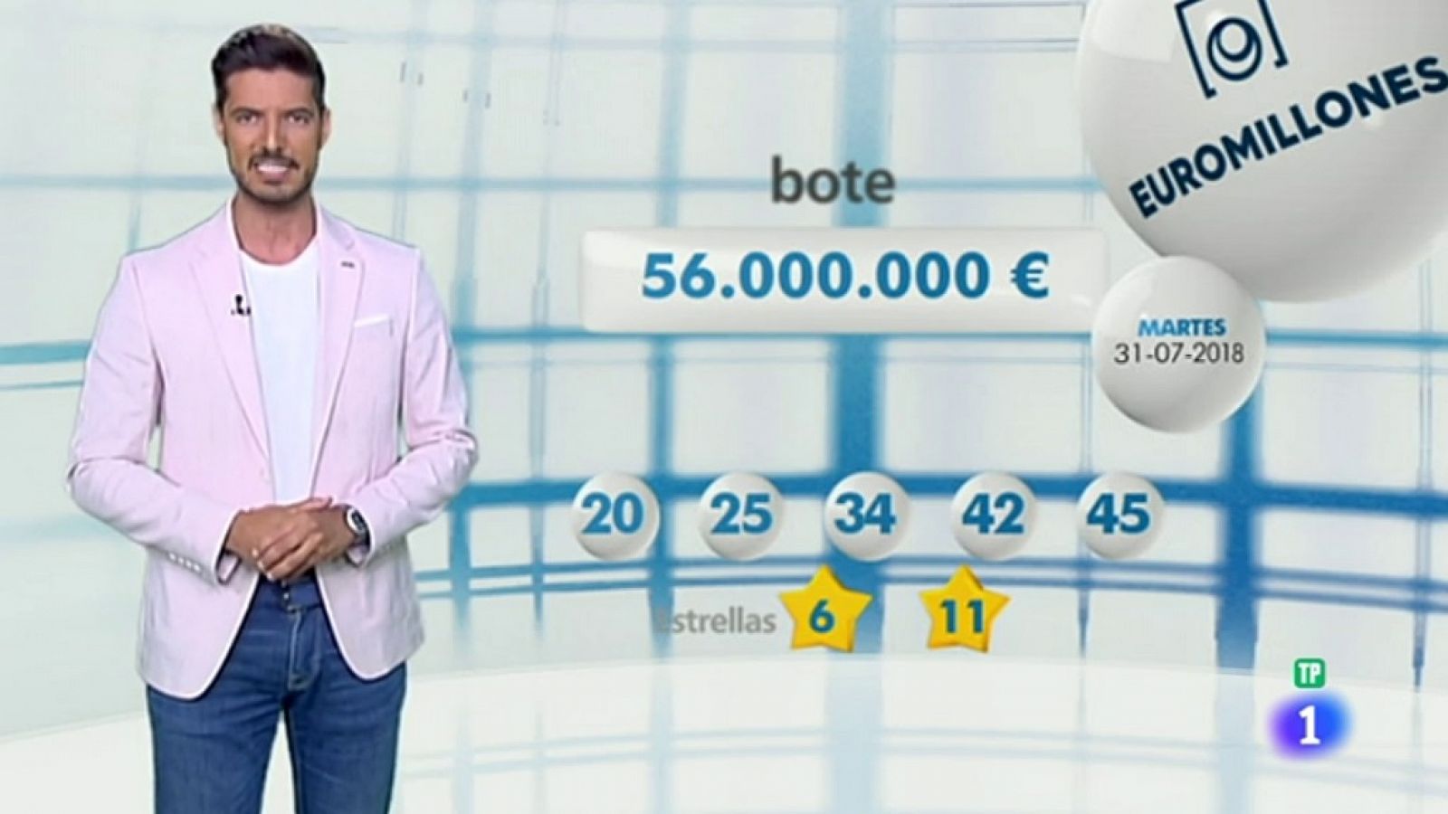 Loterías: Bonoloto + EuroMillones - 31/07/18 | RTVE Play