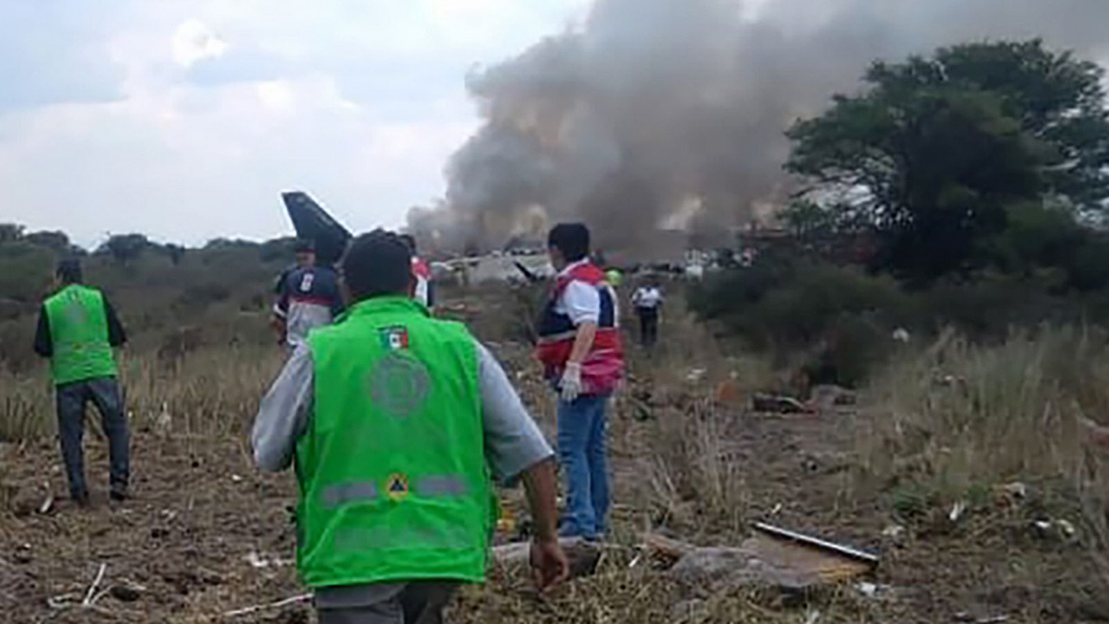 Telediario 1: Las autoridades mexicanas investigan la causas del accidente del avión de Aeroméxico  | RTVE Play