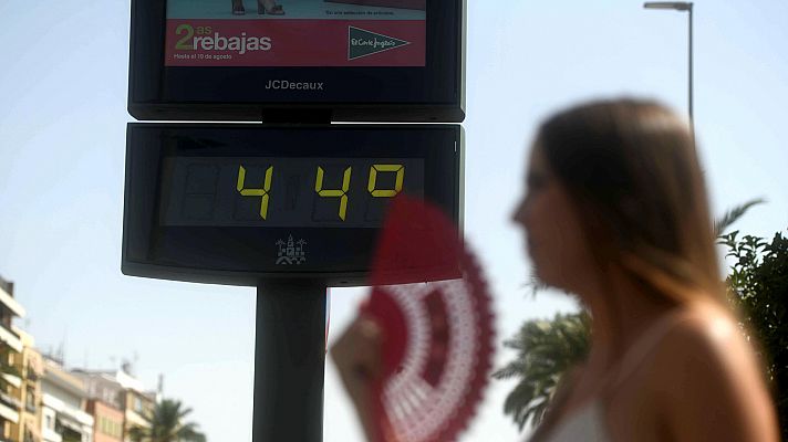 En alerta en 39 provincias de todo el país por temperaturas de entre 36 y 44 grados