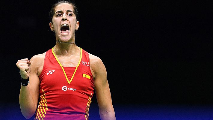 Telediario 1 - Carolina Marín accede a semifinales del Mundial sin fisuras