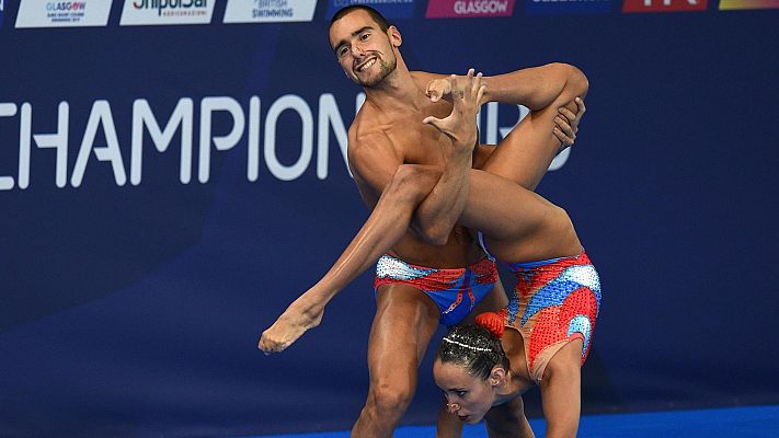  - European Championships. Berta Ferreras y Pau Ribes logran la primera medalla en 'sincro'