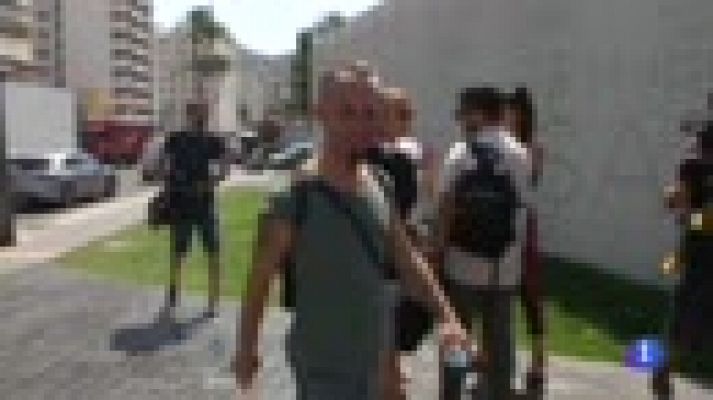 Telediario 1 - "Cuando estás en la calle y te dan 100 euros es como si te tocara la lotería"