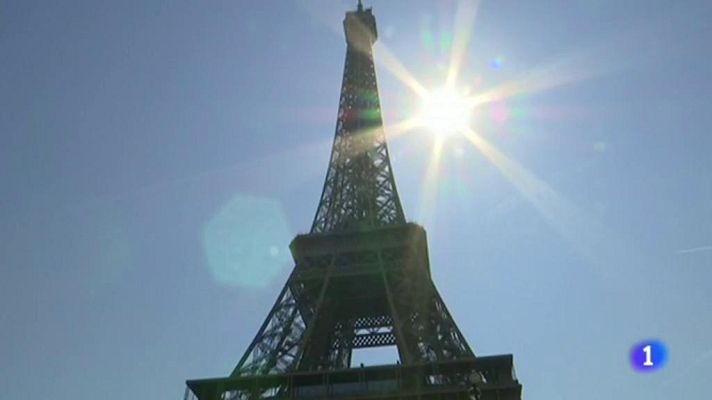 Telediario 1 - Los termómetros no paran de subir en el hemisferio norte en plena ola de calor