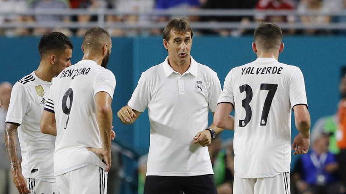 Telediario 1 - Lopetegui: "Seguimos dando pasos adelante en la preparación"