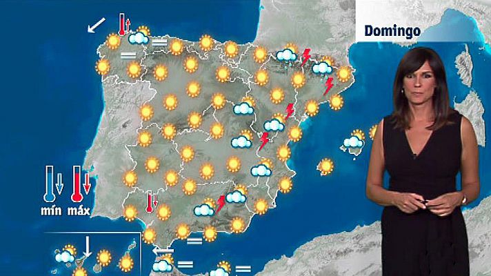 Suben las temperaturas en Galicia y Canarias y bajan en Andalucía, aunque seguirán siendo altas