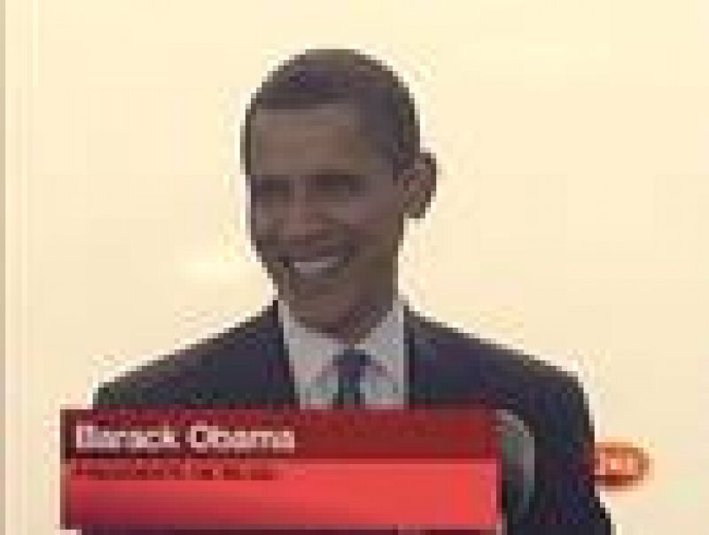 El presidente estadounidense, Barack Obama, se dirige a los ciudadanos de Praga en un discurso público.