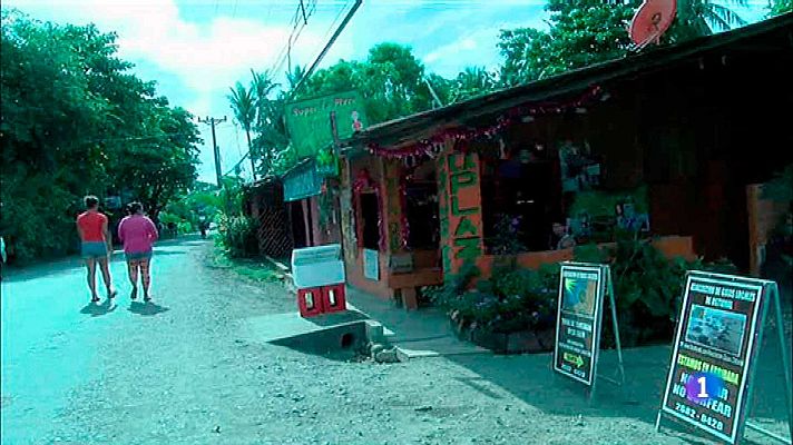 Telediario 1 - Detenido por el asesinato de una española en Costa Rica