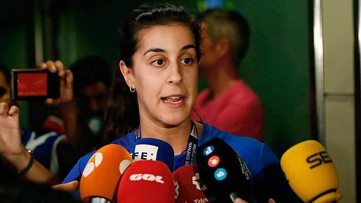 Informativo 24h - Carolina Marín luce triple corona mundial en casa