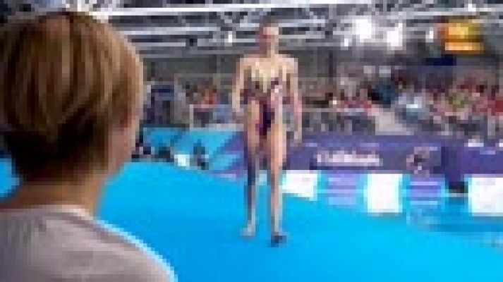  - European Championships. Iris Tio, de 15 años, cuarta en rutina libre individual