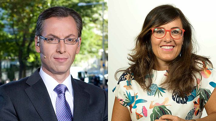 Telediario 1 - Luis Lianes y Mónica Agudo se incorporan al equipo directivo de los Servicios Informativos de TVE