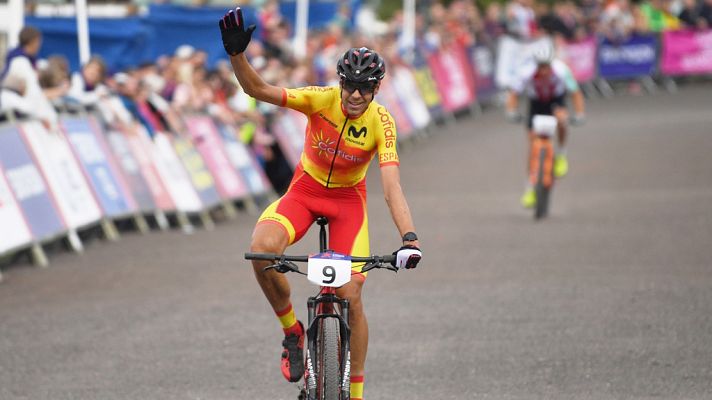 Telediario 1 - David Valero: "He hecho todo lo posible por subir al podio"