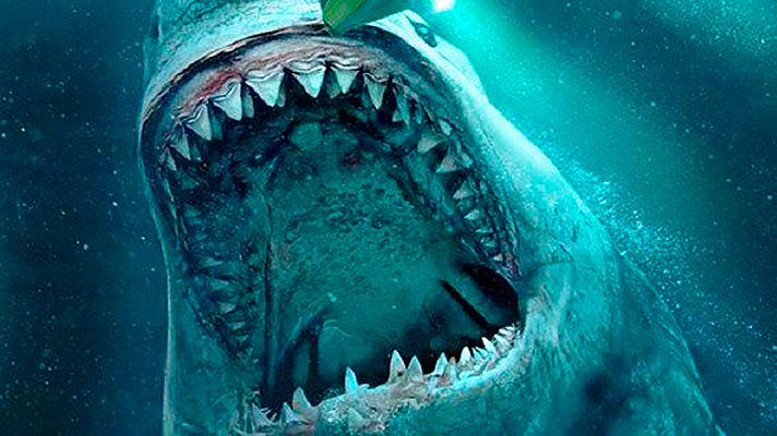 Megalodón, el tiburón prehistórico gigante llega a los cines