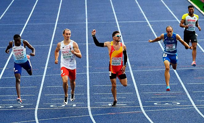  - European Championships: Husillos se mete en la final de los 400 metros