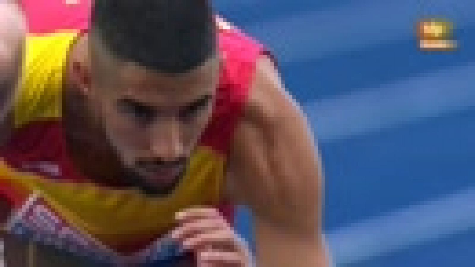 European Championships. Saúl Ordóñez se impone en su serie de 800m