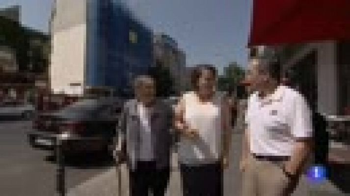 Telediario 1 - La familia de Bruno Hortelano ya está en Berlín para apoyarle en la final de 200m