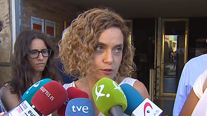 Telediario 1 - El Gobierno reitera que el caso del 'Open Arms' es distinto al Aquarius