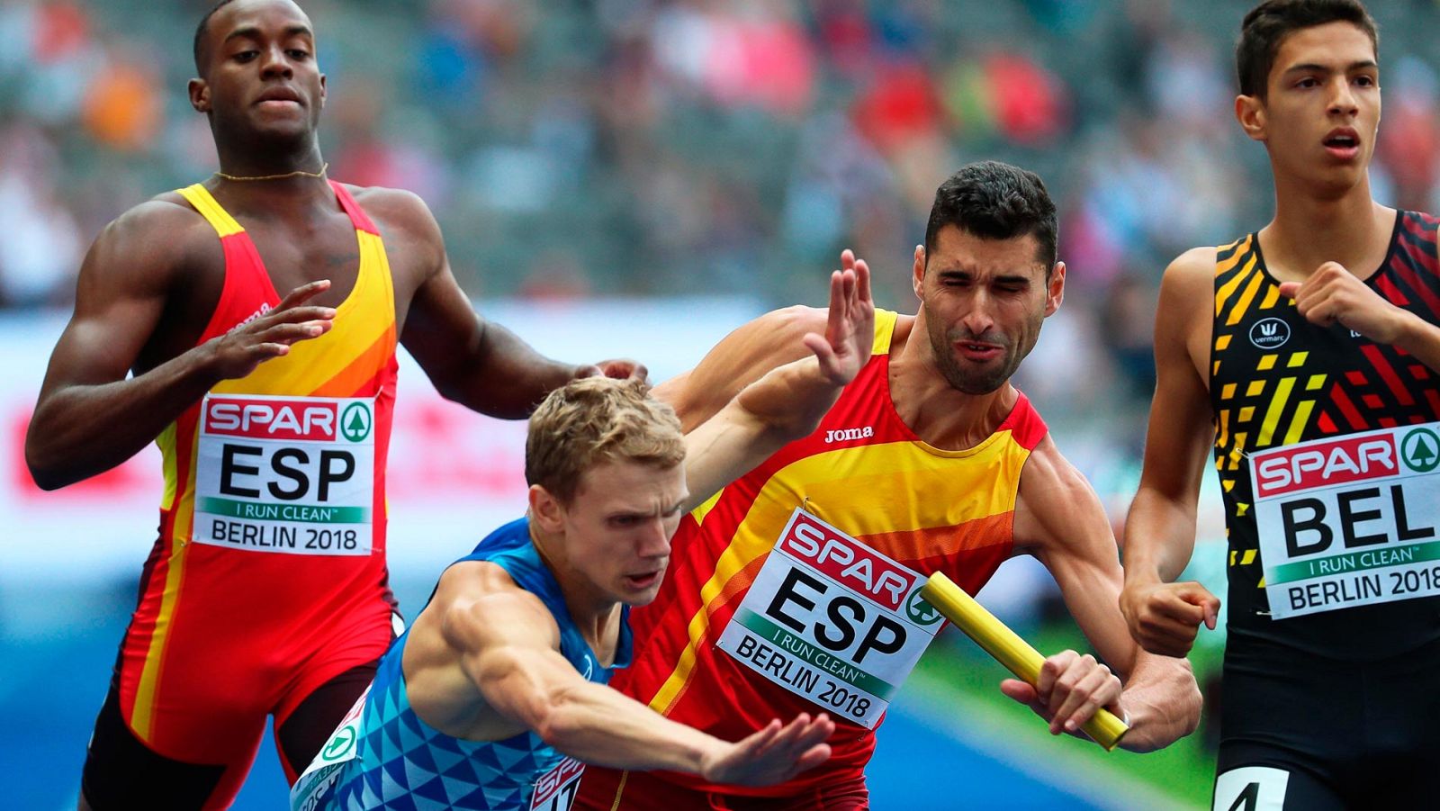 European Championships. El relevo masculino 4x400, a la final con suspense | Ver