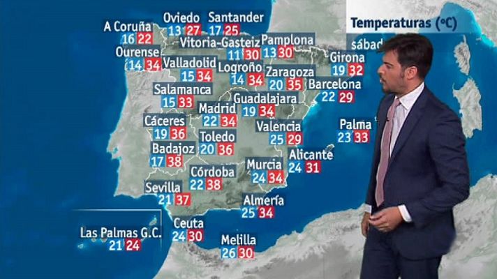 L'informatiu - Comunitat Valenciana - El tiempo en la Comunidad Valenciana - 10/08/18