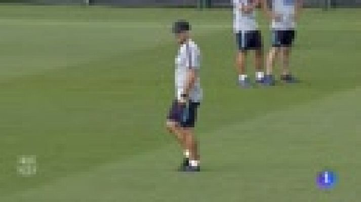 Telediario 1 - Messi estrena capitanía y Coutinho, plaza comunitaria