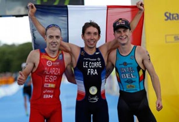 European Championships: Alarza se cuelga la plata en los europeos de triatlón