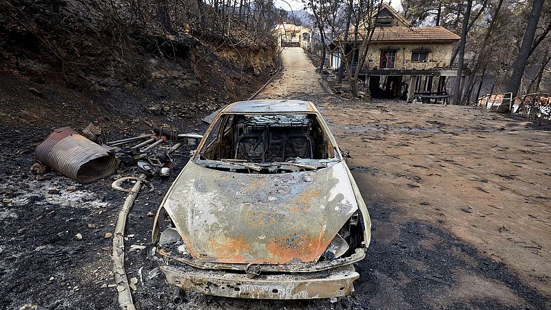 El incendio de Llutxent ya está controlado y los vecinos continúan regresando a sus casas