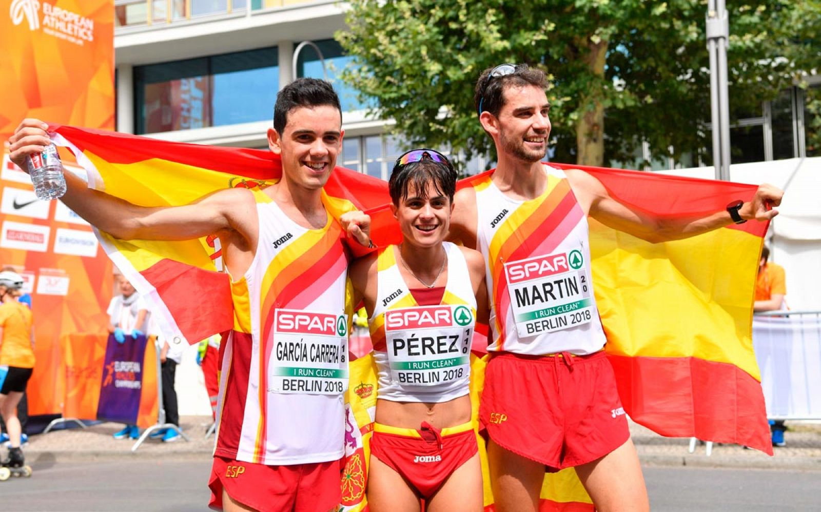 European Championships: Álvaro Martín y María Pérez se llevan el oro, Diego García, la plata