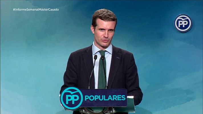 Informe Semanal - El máster de Casado en el Supremo