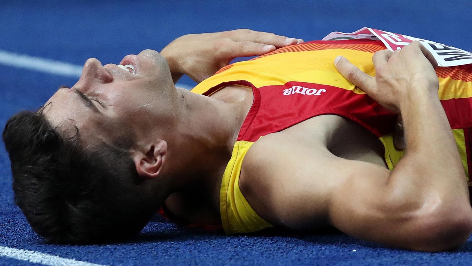 Eurpean Championships. Mechaal: "Las piernas no me iban"