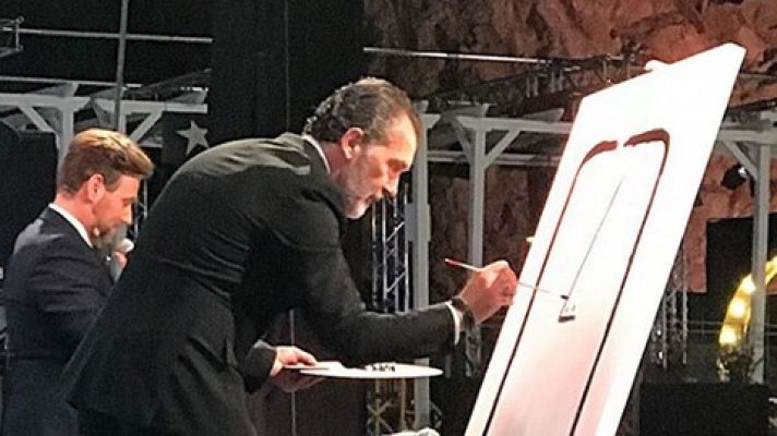 Antonio Banderas, 20.000 euros con su cuadro picassiano 