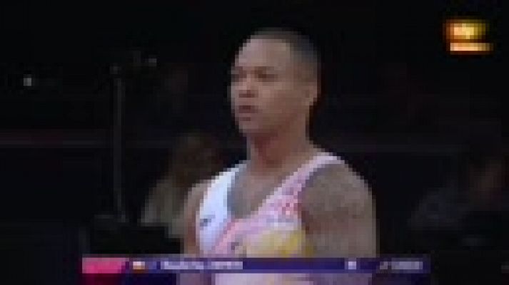  - European Championships. Ray Zapata, séptimo en suelo