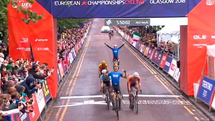  - European Championships. Herrada roza la medalla en Glasgow; el oro para Trentin