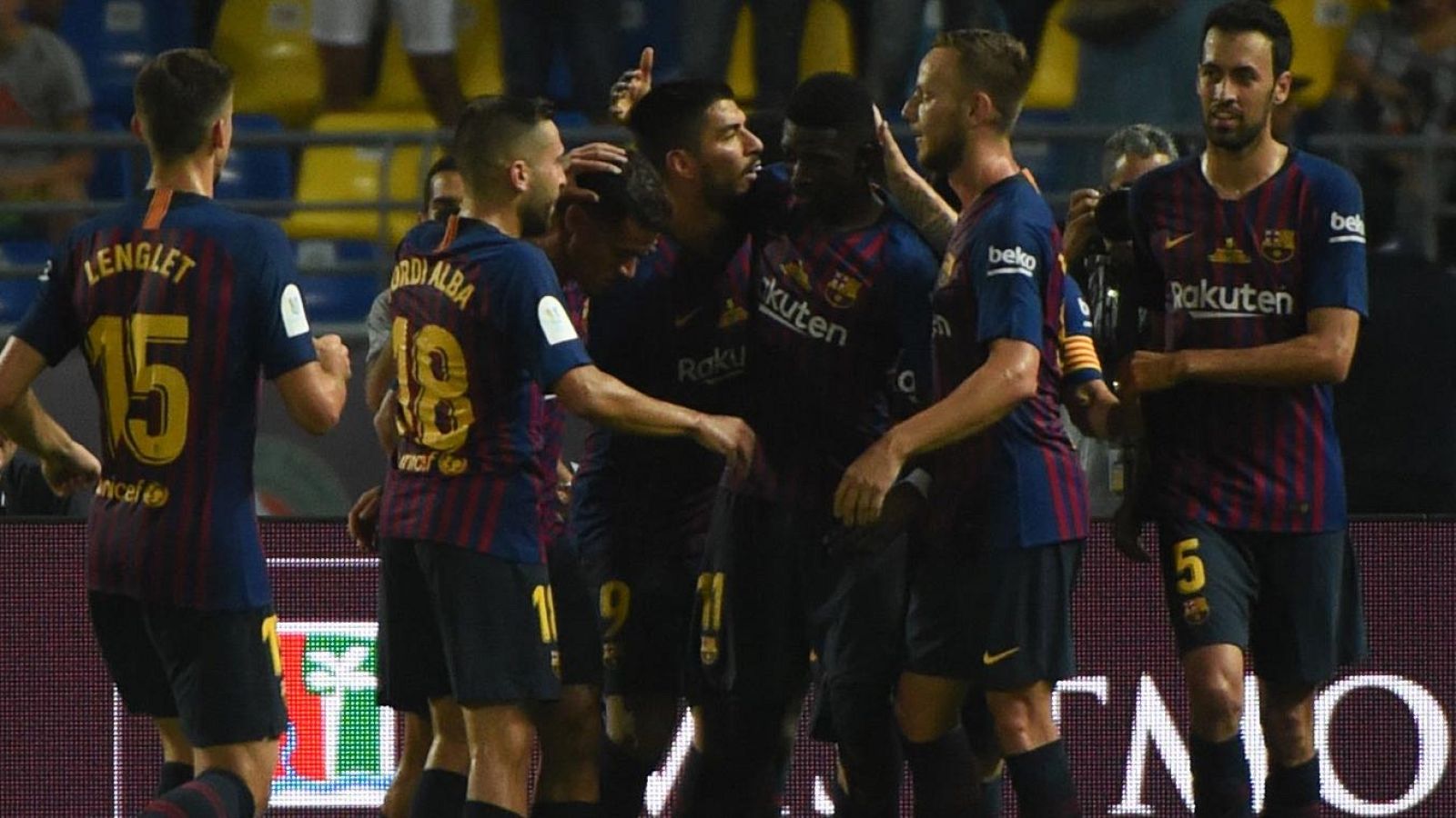 Supercopa de España: Dembélé remonta para el Barça (1-2) | Ver