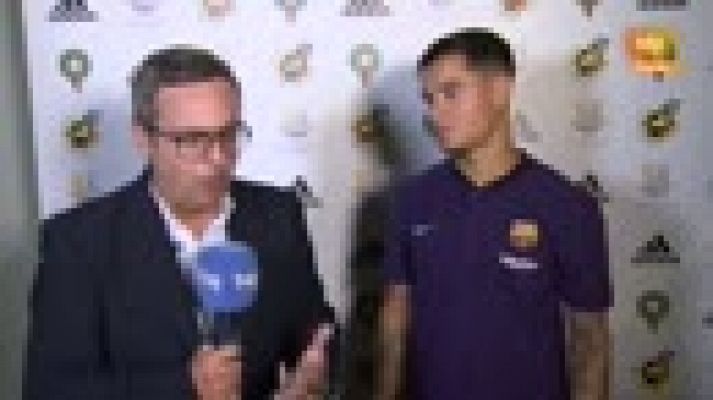  - Supercopa de España. Coutinho: "Estamos trabajando duro para estar preparados en Liga"