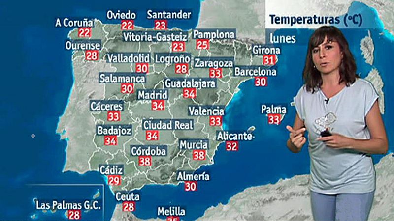 Bajada de temperaturas en el norte y el oeste