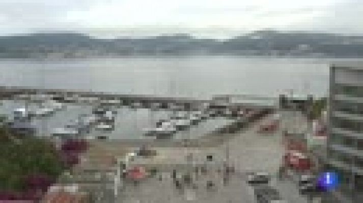 Telediario 1 - Las primeras hipótesis sobre el derrumbe de la plataforma de Vigo apuntan a un problema en la estructura o falta de mantenimiento