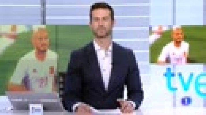Telediario 1 - David Silva anuncia su adiós a la Selección