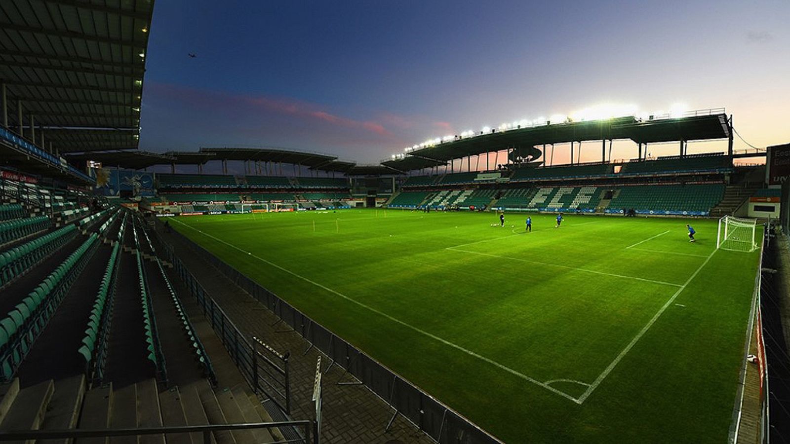 Todo listo en Tallin para el derbi de la Supercopa | Ver