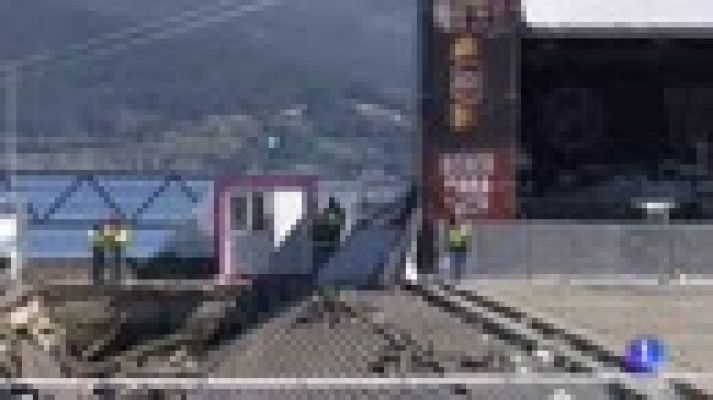 Telediario 1 - Un juzgado investiga el derrumbe de Vigo como un presunto delito de lesiones imprudentes